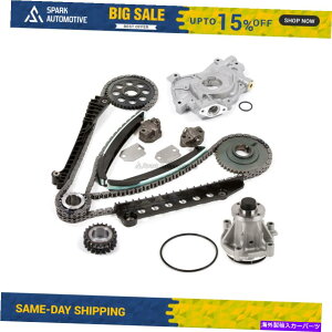 Water Pump �^�C�~���O�`�F�[���L�b�g�E�H�[�^�[�|���v�I�C���|���v�t�B�b�g03-04�t�H�[�hF350 E350 E450 5.4 2V Timing Chain Kit Water Pump Oil Pump Fit 03-04 Ford F350 E350 E450 5.4 2V�y���s�A���i�z