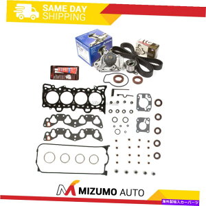 Water Pump �w�b�h�K�X�P�b�g�Z�b�g�^�C�~���O�x���g�L�b�g�A�C�V���E�H�[�^�[�|���v�t�B�b�g92-95�z���_SOHC 16V D15Z1 Head Gasket Set Timing Belt Kit AISIN Water Pump Fit 92-95 Honda SOHC 16V D15Z1�y���s�A���i�z
