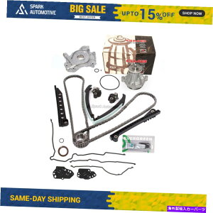 Water Pump タイミングチェーンオイルウォーターポンプカバーガスケットフィット10-14フォードF150リンカーン5.4トリトン Timing Chain Oil Water Pump Cover Gasket Fit 10-14 Ford F150 Lincoln 5.4 Triton