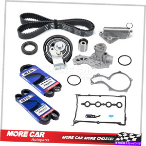 Water Pump ^C~OxgLbgEH[^[|vJo[hCuxg97-00AEfBtHNX[Q1.8L Timing Belt Kit Water Pump Cover Drive Belt Set for 97-00 Audi Volkswagen 1.8L