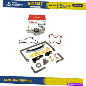 Water Pump ^C~O`F[LbgEH[^[|vtBbg16-17tH[hx@C^[Zv^[[eBeB3.7L DOHC Timing Chain Kit Water Pump Fit 16-17 Ford Police Interceptor Utility 3.7L DOHC