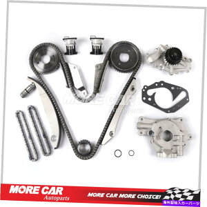 Water Pump �^�C�~���O�`�F�[���L�b�g�iSBEC�J���j�E�H�[�^�[�I�C���|���v�t�B�b�g00-04�_�b�W�N���C�X���[�Z�u�����O2.7L Timing Chain Kit (SBEC Cam) Water Oil Pump fit 00-04 Dodge Chrysler Sebring 2.7L