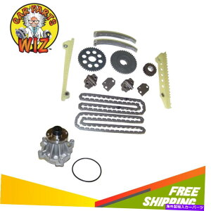 Water Pump �^�C�~���O�`�F�[���L�b�g�E�H�[�^�[�|���v��97-00�t�H�[�h4.6L SOHC 16V VIN 6 CU�ɓK�����܂��B 281�E�B���U�[ Timing Chain Kit Water Pump Fits 97-00 Ford 4.6L SOHC 16v VIN 6 Cu. 281 WINDSOR�y���s�A���i�z