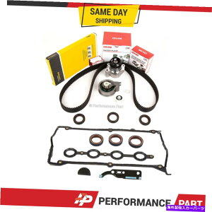 Water Pump ^C~OxgLbgEH[^[|vJo[KXPbg99-00 VWr[gWFb^GoftpbTbg Timing Belt Kit Water Pump Cover Gasket for 99-00 VW Beetle Jetta Goft Passat