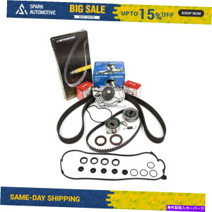Water Pump �^�C�~���O�x���g�L�b�g�E�H�[�^�[�|���v�o���u�J�o�[�t�B�b�g�K�X�P�b�g98�z���_�A�R�[�hDX F23A5 Timing Belt Kit Water Pump Valve Cover Fit Gasket 98 Honda Accord DX F23A5�y���s�A���i�z