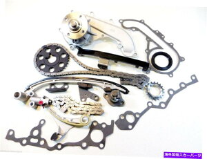 Water Pump 94-04�̃v���~�A���^�C�~���O�`�F�[���L�b�g+�E�H�[�^�[�|���v2.7L�g���^�^�R�}4runn T100 3RZ Premium Timing Chain Kit+Water Pump for 94-04 2.7L Toyota Tacoma 4Runn T100 3RZ�y���s�A���i�z