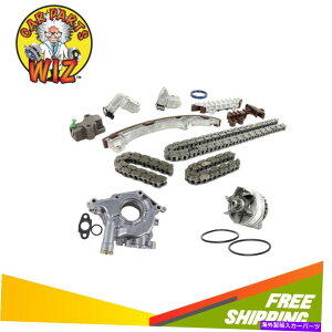 Water Pump �^�C�~���O�`�F�[���L�b�g�E�H�[�^�[�I�C���|���v��95-01���Y�C���t�B�j�e�B3.0L CU�ɓK�����܂��B 182 VQ30DE Timing Chain Kit Water Oil Pump Fits 95-01 Nissan Infiniti 3.0L Cu. 182 VQ30DE�y���s�A���i�z
