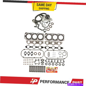 Water Pump 95-00�̃w�b�h�K�X�P�b�g�Z�b�g�^�C�~���O�x���g�L�b�g�E�H�[�^�[�|���v�N���C�X���[�_�b�WVIN H�AN Head Gasket Set Timing Belt Kit Water Pump for 95-00 Chrysler Dodge VIN H, N�y���s�A���i�z