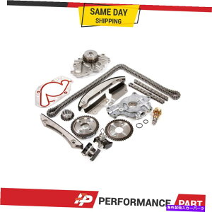 Water Pump 98-99�̃^�C�~���O�`�F�[���L�b�g�E�H�[�^�[�|���v�I�C���|���v�N���C�X���[�_�b�W2.7L Timing Chain Kit Water Pump Oil Pump for 98-99 Chrysler Dodge 2.7L�y���s�A���i�z