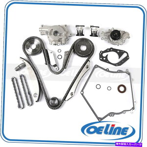 Water Pump tBbg00-04NCX[_bW2.7L^C~O`F[LbgICEH[^[|vJo[KXPbgZbg Fit 00-04 Chrysler Dodge 2.7L Timing Chain Kit Oil Water Pump Cover Gasket Set