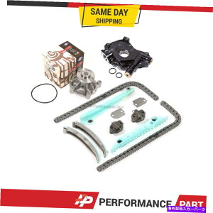Water Pump 03-04tH[hE150 F150 F250EBU[p̃^C~O`F[Lbgw/oMAICEH[^[|v Timing Chain Kit w/o Gears Oil Water Pump for 03-04 Ford E150 F150 F250 WINDSOR