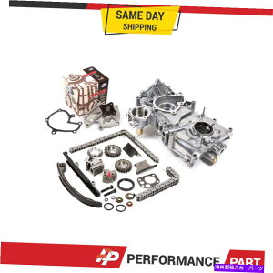 Water Pump �^�C�~���O�`�F�[���L�b�gw/o�A�C�h���[�M�A�E�H�[�^�[�|���v�I�C���|���v���Y�A���e�B�}ka24de Timing Chain Kit w/o Idler Gear Water Pump Oil Pump for Nissan Altima KA24DE�y���s�A���i�z