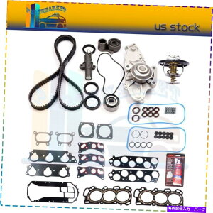 Water Pump 04-16̃z_pCbgACURA TL 3.2L 3.5L^C~OxgLbgEH[^[|vT[X^bg For 04-16 Honda Pilot Acura TL 3.2L 3.5L Timing Belt Kit Water Pump Thermostat