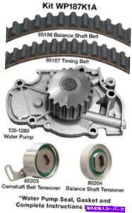 Water Pump ���|���vDX DAYCO WP187K1A�t���G���W���^�C�~���O�x���g�L�b�g Engine Timing Belt Kit with Water Pump-DX Dayco WP187K1A�y���s�A���i�z