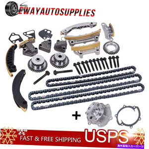 Water Pump �L���f���b�N�X�Y�L�r���C�b�N2.8L 3.6L DOHC 24V�p�G���W���^�C�~���O�`�F�[���L�b�g�E�H�[�^�[�|���v Engine Timing Chain Kit Water Pump for Cadillac Suzuki Buick 2.8L 3.6L DOHC 24V�y���s�A���i�z