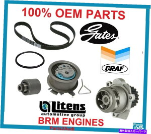 Water Pump OE�G���W���^�C�~���O�x���g�E�H�[�^�[�|���v�L�b�g�B VW�f�B�[�[��1.9 BRM OE�^�C�~���O�x���g�Q�[�g OE Engine Timing Belt Water Pump Kit; VW Diesel 1.9 BRM OE Timing Belt GATES�y���s�A���i�z