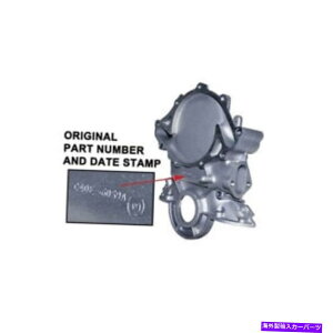 Water Pump �X�R�b�g�h���C�NC4AZ-6019-A 63-65�E�H�[�^�[�|���v�p�^�C�~���O�`�F�[���J�o�[ Scott Drake C4AZ-6019-A 63-65 Timing Chain Cover For Water Pump