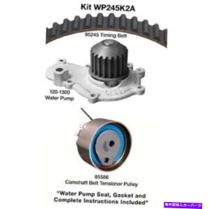 Water Pump �E�H�[�^�[�|���v�t���G���W���^�C�~���O�x���g�L�b�g�FC DAYCO WP245K2A Engine Timing Belt Kit with Water Pump-VIN: C Dayco WP245K2A�y���s�A���i�z