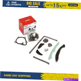 Water Pump タイミングチェーンキットウォーターポンプフィット07-15クライスラーセブリングダッジジープ2.0 2.4 Timing Chain Kit Water Pump Fit 07-15 Chrysler Sebring Dodge Jeep 2.0 2.4