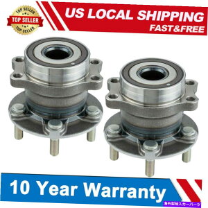 Wheel Hub Bearing 2PCS 2013-2015 Subaru XV CrossTrek W/ABSGR[_[E52PCSxAO 2pcs Rear Wheel Hub & Bearing for 2013-2015 Subaru XV Crosstrek w/ABS Encoder E5