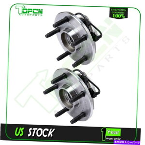 Wheel Hub Bearing 2�t�����g�E�B�[�n�u���x�A�����O�t�B�b�g�_�b�W����1500 3.7L 4.7L 5.7L 5.9L 2002-2006 2 Front Whee Hub & Bearing Fits Dodge Ram 1500 3.7L 4.7L 5.7L 5.9L 2002-2006�y���s�A���i�z