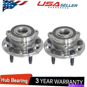 Wheel Hub Bearing �y�A�t�����g�z�C�[���x�A�����O�n�u�̃V�{���[�C���p���}���u�G�N�C�m�b�N�X���K���n�`w/abs Pair Front Wheel Bearing Hub for Chevy Impala Malibu Equinox Regal Terrain w/ABS�y���s�A���i�z