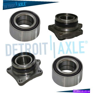Wheel Hub Bearing 2003�N����2011�N�̃z���_�G�������gW/ ABS�̃t�����g +��փx�A�����O���W���[���A�Z���u�� Front + Rear Wheel Bearing Module Assembly for 2003 - 2011 Honda Element w/ ABS�y���s�A���i�z