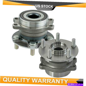 Wheel Hub Bearing 2014-2018の2PCS後輪ハブベアリングSubaru Impreza Forester AWD w/abs 2PCS Rear Wheel Hub Bearing For 2014-2018 Subaru Impreza Forester AWD w/ABS