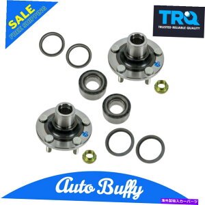Wheel Hub Bearing TRQ�z�C�[���x�A�����O�V�[�����n�u�t�����gLH��RH�L�b�g8�s�[�Xsubaru TRQ Wheel Bearing Seal & Hub Front LH & RH Kit 8 Piece Fits Subaru�y���s�A���i�z