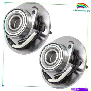 Wheel Hub Bearing 2x 4WD�t�����g�z�C�[���x�A�����O�n�u�����J�[���i�r�Q�[�^�[97-00�t�H�[�h�G�N�X�y�f�B�V����2 2X 4WD Front Wheel Bearing Hub For Lincoln Navigator 97-00 Ford Expedition 2�y���s�A���i�z