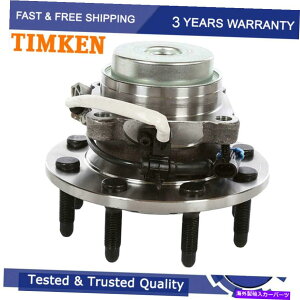Wheel Hub Bearing �V���o���[�h�V�G��2500�x�O�̃e�B���P���z�C�[���x�A�����O���n�u�t�����g2500 8���O Timken Wheel Bearing & Hub Front For Silverado Sierra 2500 Suburban 2500 8LUG�y���s�A���i�z