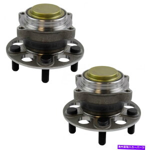 Wheel Hub Bearing TRQ���A�z�C�[���x�A�����O���n�u�A�Z���u���y�A�z���_���b�W���C��FWD��LH��RH�T�C�h TRQ Rear Wheel Bearing & Hub Assembly Pair LH & RH Sides for Honda Ridgeline FWD�y���s�A���i�z