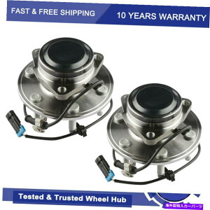 Wheel Hub Bearing Chevy Silverado GMC Sierra 1500 HD 6O2WD̃yA2OփnuxAO Pair 2 Front Wheel Hub Bearings for Chevy Silverado GMC Sierra 1500 HD 6 LUG 2WD