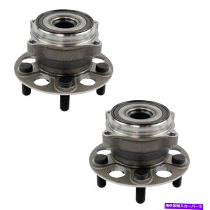 Wheel Hub Bearing TRQ���A�z�C�[���x�A�����O���n�u�A�Z���u���y�A�z���_���b�W���C��AWD��LH��RH�T�C�h TRQ Rear Wheel Bearing & Hub Assembly Pair LH & RH Sides for Honda Ridgeline AWD�y���s�A���i�z