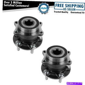 Wheel Hub Bearing 2リアホイールベアリングハブセットフィット2010 2011-2013スバルフォレスターレガシーアウトバック 2 Rear Wheel Bearing Hub Set Fits 2010 2011-2013 Subaru Forester Legacy Outback