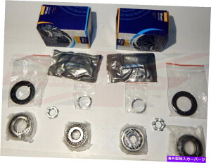 Wheel Hub Bearing ΂̐Ve[p[tgANXzC[xAOLbgwV[MG~[bg1962-79 Pair of New Tapered Front Axle Wheel Bearing Kits w Seals MG Midget 1962-79