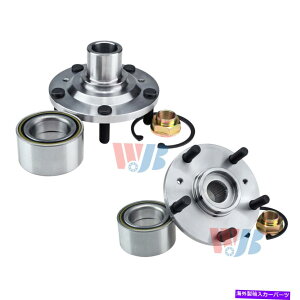 Wheel Hub Bearing �t�H�[�h�v���[�u�x�[�X�n�b�`�o�b�N2�h�A2.2L L4�p��2�̑O�փn�u�x�A�����O�A�Z���u�� 2 Front Wheel Hub Bearing Assembly For Ford Probe Base Hatchback 2-Door 2.2L l4�y���s�A���i�z