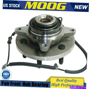 Wheel Hub Bearing 11-14 F-150 Expedition Navigator 515142 4x4�̃��[�O�t�����g�n�u���x�A�����OW/ABS W/ABS MOOG Front Hub & Bearing w/ABS for 11-14 F-150 Expedition Navigator 515142 4x4