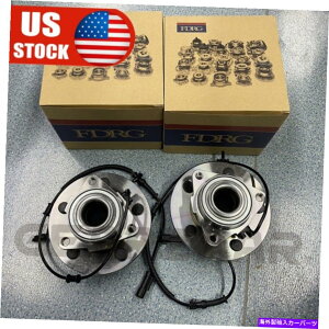 Wheel Hub Bearing 2012�N2013�N2014�N����2017�N2018�N�̃���1500��2�̑O�փx�A�����O�ƃn�u�A�Z���u�� 2 Front Wheel Bearing and Hub Assembly For 2012 2013 2014 - 2017 2018 Ram 1500�y���s�A���i�z