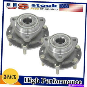 Wheel Hub Bearing Kia Sedona Hyundai Entourage��2�{�̑O�փn�u�ƃx�A�����O�A�Z���u�� 2X Front Wheel Hub & Bearing Assembly For Kia Sedona Hyundai Entourage
