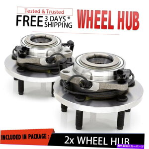 Wheel Hub Bearing �y�A�i2�j�_�b�W�����_�R�^�O�H���C�_�[�̑O�փx�A�����O�ƃn�u Pair (2) Front Wheel Bearing & Hub for Dodge Ram Dakota Mitsubishi Raider w/ ABS