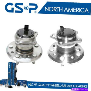 Wheel Hub Bearing 2002�N����2011�N�̃g���^�J�����A�o����2005-2012��2�փn�u���x�A�����O2 2 REAR Wheel Hub & Bearing for 2002 - 2011 Toyota Camry Avalon 2005 2006 - 2012�y���s�A���i�z