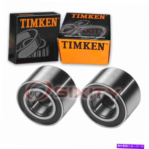 Wheel Hub Bearing 1988-1989�̃e�B���P���t�����g�z�C�[���x�A�����O2C 2 pc Timken Front Wheel Bearings for 1988-1989 Yugo GVX Axle Drivetrain kq�y���s�A���i�z