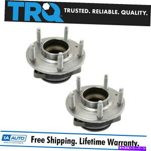 Wheel Hub Bearing TRQ�t�����g�z�C�[���x�A�����O���n�u�A�Z���u���Z�b�g�h���C�o�[�Ə�q���̃R���x�b�g TRQ Front Wheel Bearing & Hub Assembly Set Driver & Passenger Sides for Corvette�y���s�A���i�z