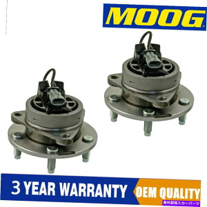 Wheel Hub Bearing �V�{���[�R�o���gHHR�|���e�B�A�b�NG5�y���C�I���p�̃��[�O�t�����g�z�C�[���x�A�����O�ƃn�u�y�A MOOG Front Wheel Bearing & Hub Pair for Chevy Cobalt HHR Pontiac G5 Saturn Ion�y���s�A���i�z