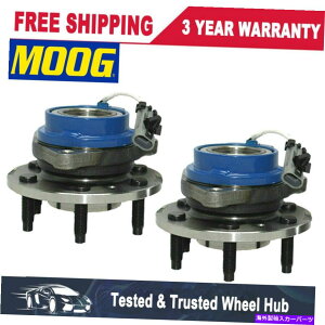 Wheel Hub Bearing �y�A���[�O�t�����g�z�C�[���x�A�����O�n�u2006-2009�|���e�B�A�b�N�����^�i�V�{���[�A�b�v�����_�[ Pair MOOG Front Wheel Bearing hub For 2006-2009 Pontiac Montana Chevy Uplander�y���s�A���i�z