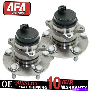Wheel Hub Bearing 2010�N����2013�N��Kia Soul�̍��㕔����щE�z�C�[���x�A�����O�ƃn�u�A�Z���u���y�A Rear Left and Right Wheel Bearing and Hub Assembly Pair for 2010 - 2013 Kia Soul�y���s�A���i�z