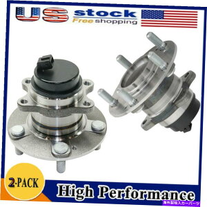 Wheel Hub Bearing Kia Soul 5lug2PCSAq܂̓hCo[zC[xAOƃnuAZu 2PCS Rear Passenger or Driver Wheel Bearing & Hub Assembly For Kia Soul 5Lug