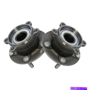 Wheel Hub Bearing TRQ RREARzC[xAOnuAZuLH RHyA}c_CX-5V TRQ RRear Wheel Bearing & Hub Assembly LH RH Pair for Mazda CX-5 New