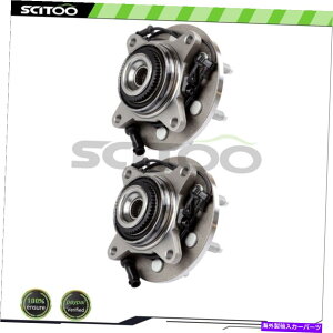 Wheel Hub Bearing フォードエキスションリンカーンフロントドライバーまたは乗客サイドホイールベアリングハブに設定 Set For Ford Expedition Lincoln Front Driver or Passenger Side Wheel Bearing Hub